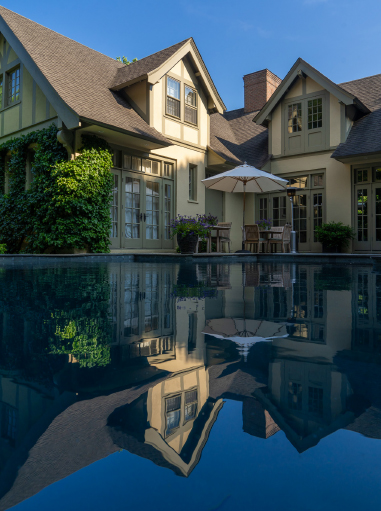 The Baker House pool
