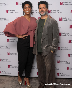 Alicia Hall Moran and Jason Moran